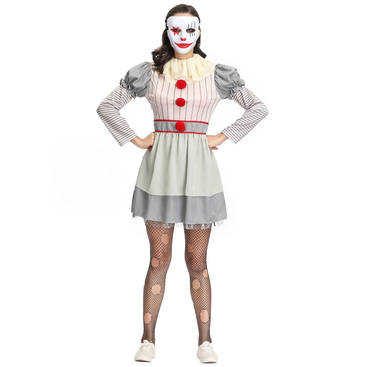 Ethnic Wear Fashion Designer - Disfraz Grande de Payaso de Halloween