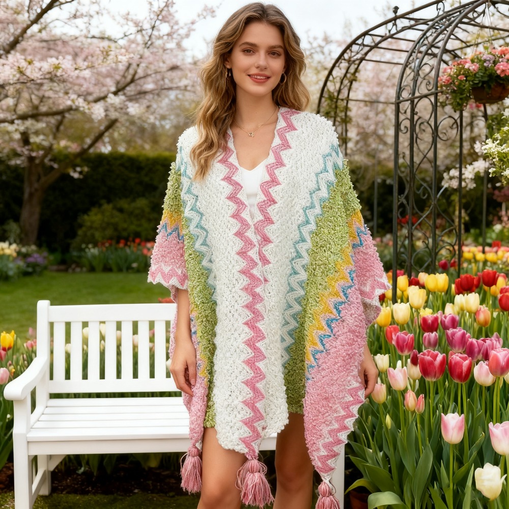 Go Ethnic Fashion - Capa de estilo étnico, imprescindible para