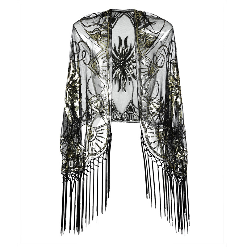 Ethnic Wear - Caliente 192cmX63cm borla hecha a mano