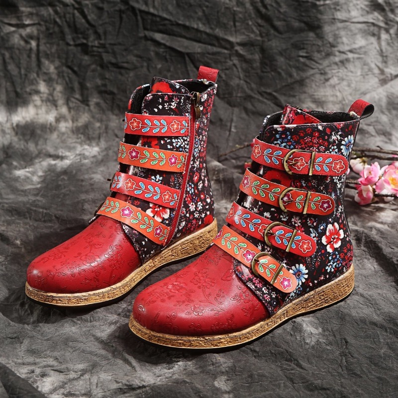 Women'S Ethnic Fashion Brands - Botas de Mujer de Marca, Primavera