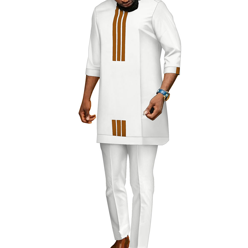 Dashiki Shirt Men - Ropa africana de otoño para hombre,
