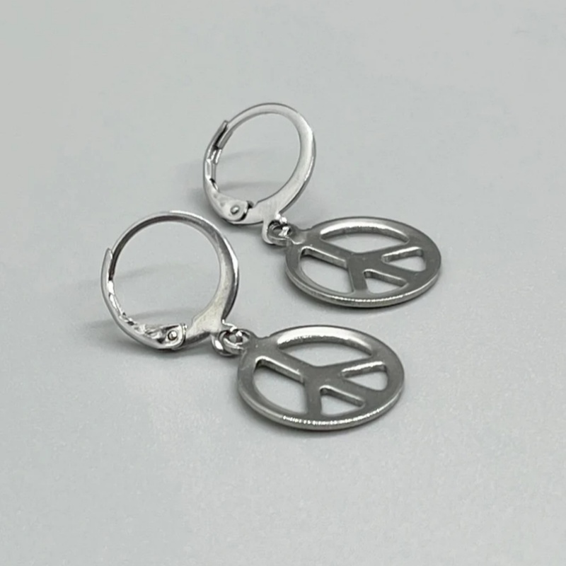 Pendientes de acero inoxidable - Go Ethnic Fashion reseña y precio