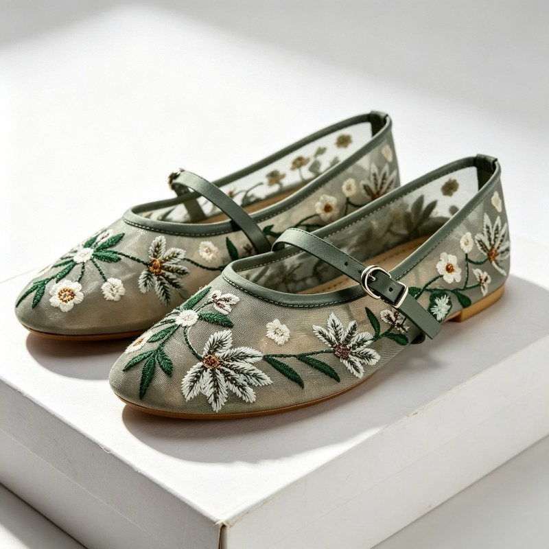 Zapatos planos de Ballet de oc - Women'S Ethnic Fashion Brands reseña y precio