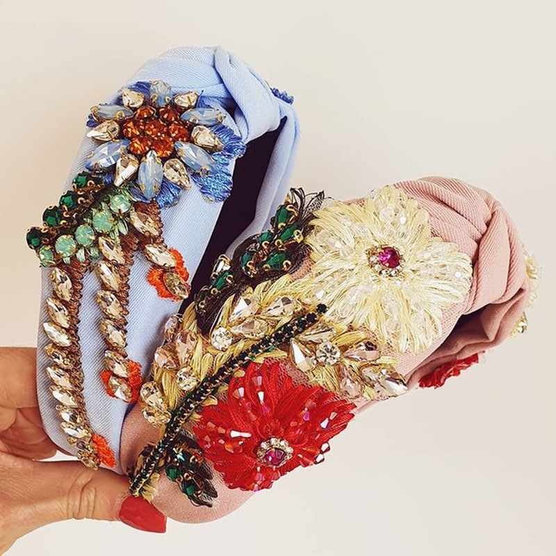 Diadema étnica bordada para mu - Go Ethnic Fashion reseña y precio