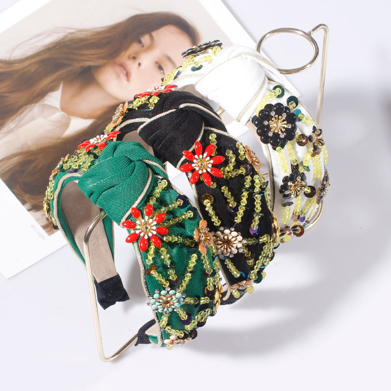 Diadema étnica bordada para mu - Go Ethnic Fashion reseña y precio