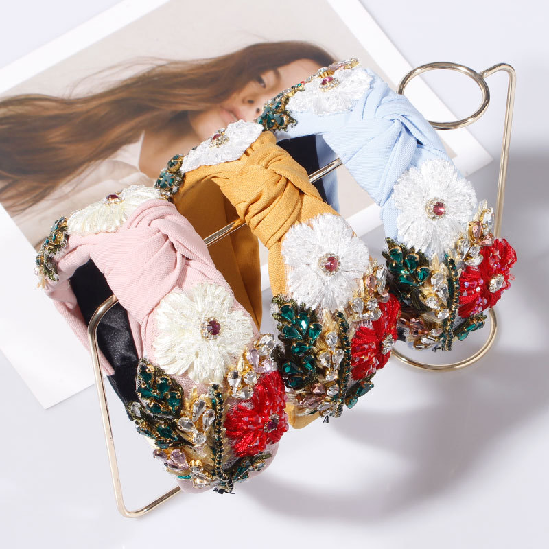 Diadema étnica bordada para mu - Go Ethnic Fashion reseña y precio