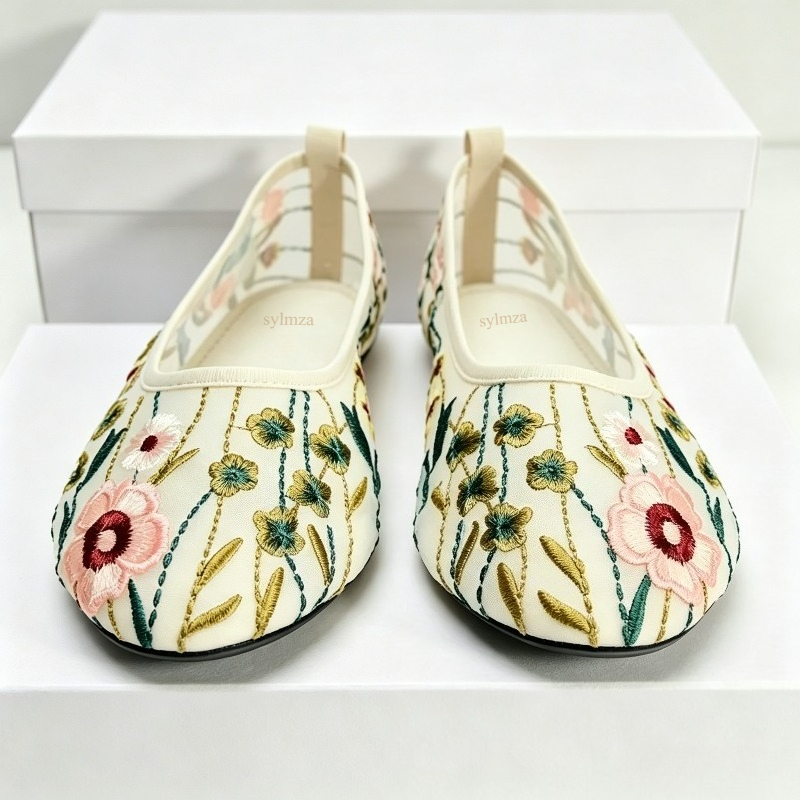 Zapatos planos de Ballet de ma - Women'S Ethnic Fashion Brands reseña y precio