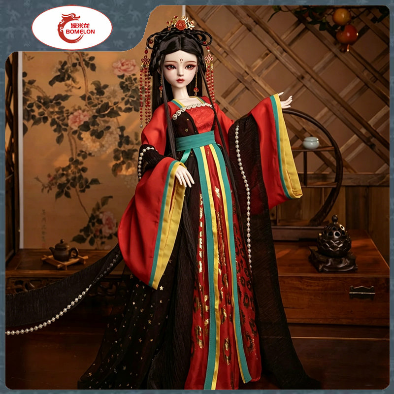 Muñeca articulada de Hanfu Gri - New Ethnic Fashion reseña y precio