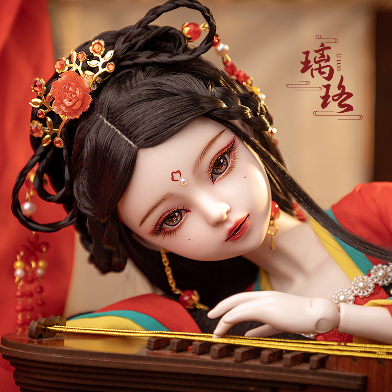 Muñeca articulada de Hanfu Gri - New Ethnic Fashion reseña y precio
