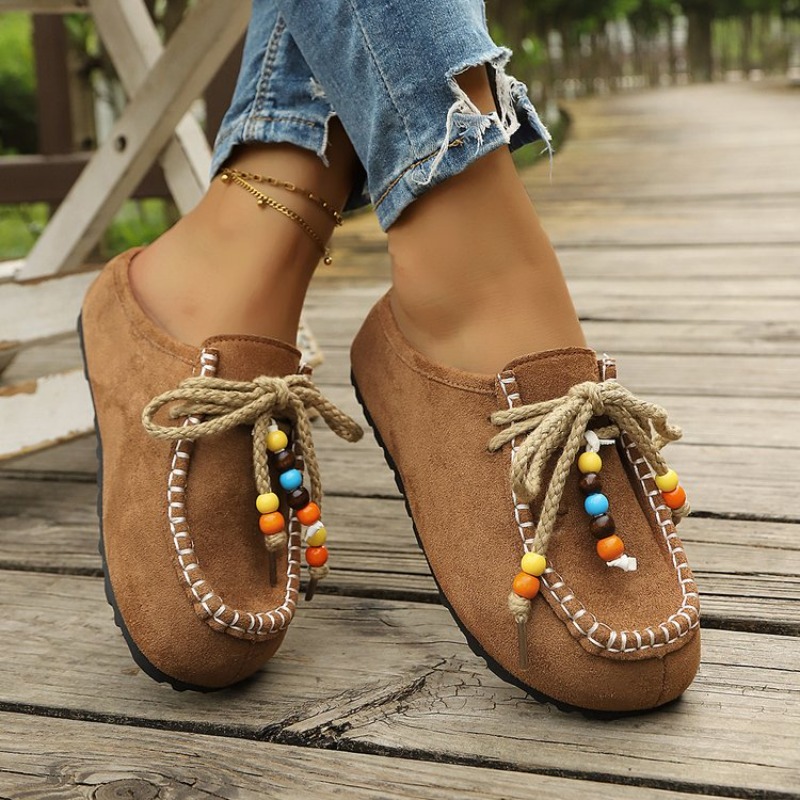 Mocasines sin cordones para mu - New Ethnic Fashion reseña y precio