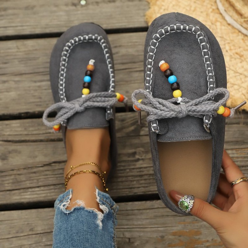 Mocasines sin cordones para mu - New Ethnic Fashion reseña y precio