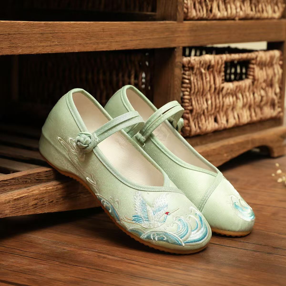Zapatos de suela plana para mu - Ethnic Fabric reseña y precio