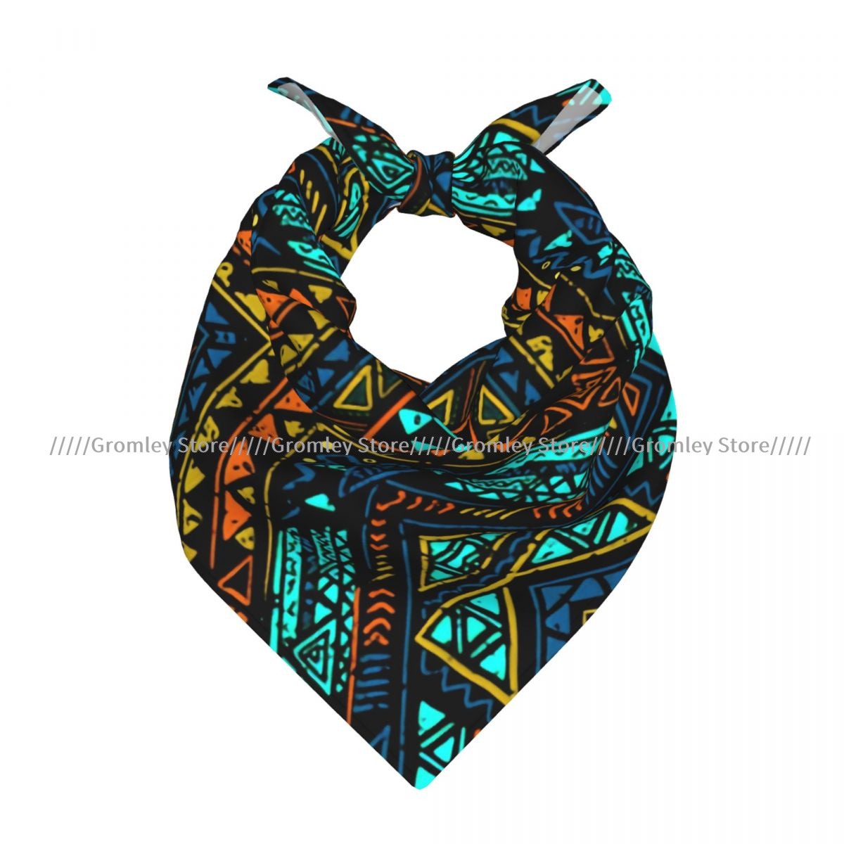 Pañuelo Cuadrado Étnico Azteca - Ethnic Chic Fashion reseña y precio