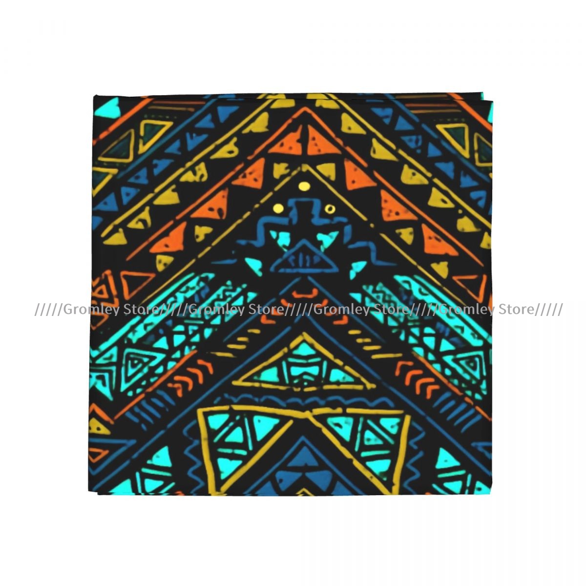 Pañuelo Cuadrado Étnico Azteca - Ethnic Chic Fashion reseña y precio
