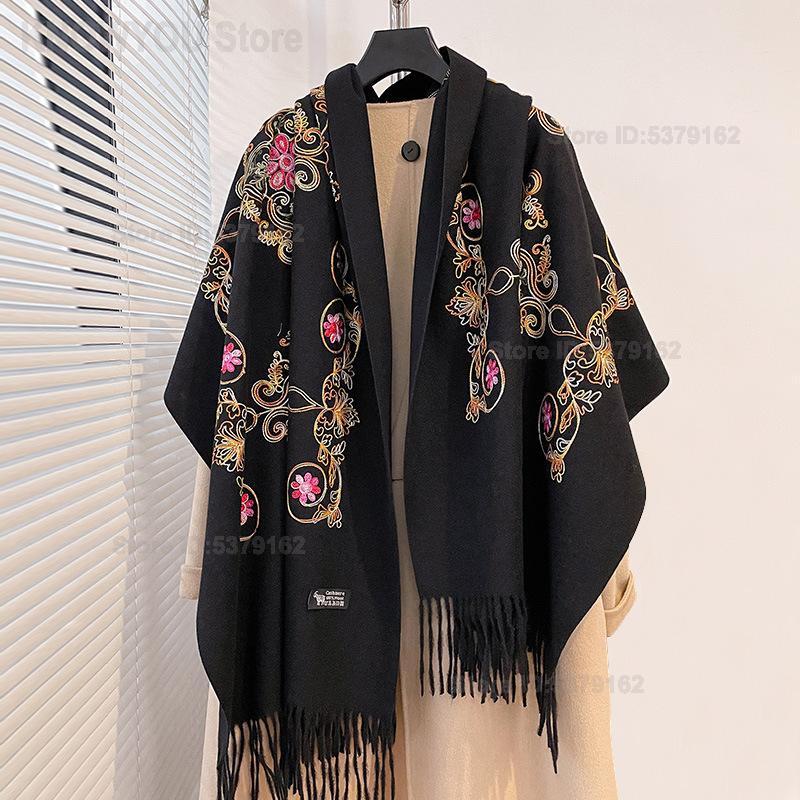 Chal Pashmina Étnico Vintage p - Go Ethnic Fashion reseña y precio