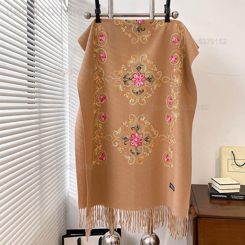 Chal Pashmina Étnico Vintage p - Go Ethnic Fashion reseña y precio