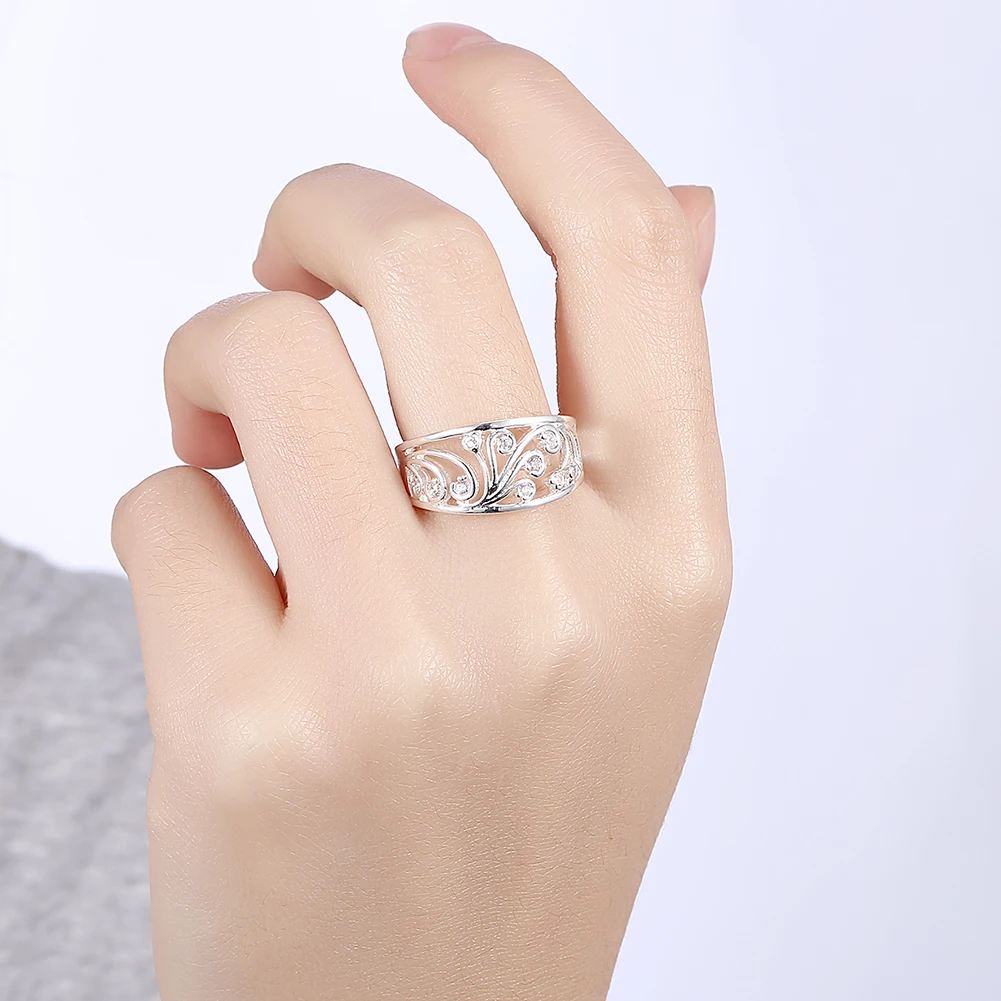 Nuevos anillos de plata de ley - Women'S Ethnic Fashion Brands reseña y precio