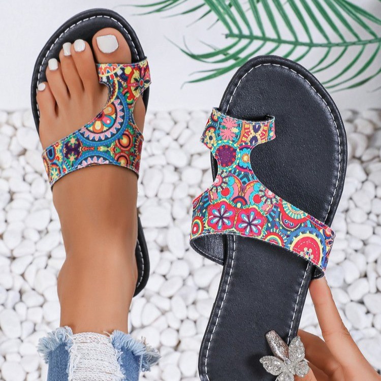 Sandalias Planas Étnicas de An - Women'S Ethnic Fashion Brands reseña y precio