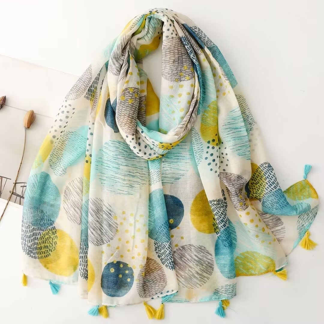1 bufanda nueva de primavera y - Go Ethnic Fashion reseña y precio