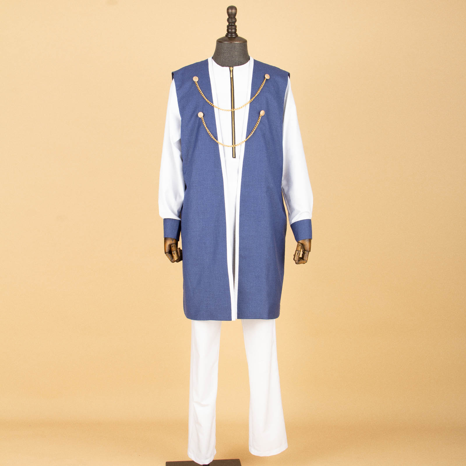 Bazin Riche ropa africana para - Dashiki Shirt Men reseña y precio