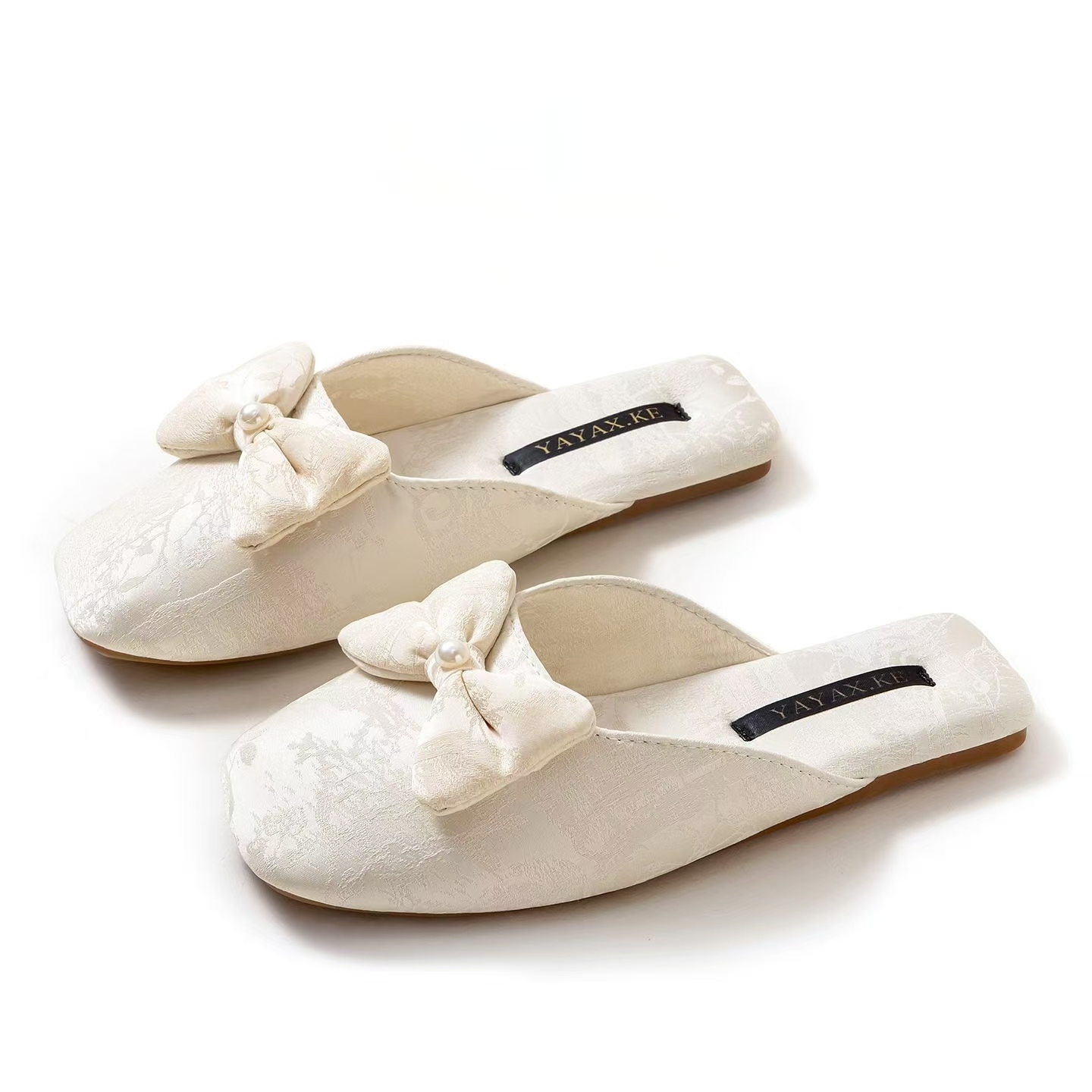 Pantuflas de casa con lazo y p - Ethnic Fabric reseña y precio