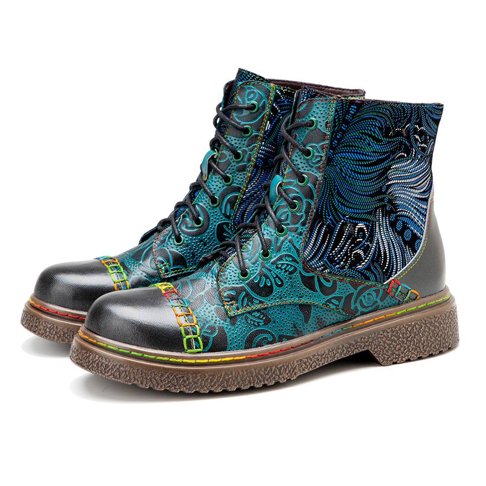 Socofy Raffan invierno tobillo - Ethnic Fabric reseña y precio