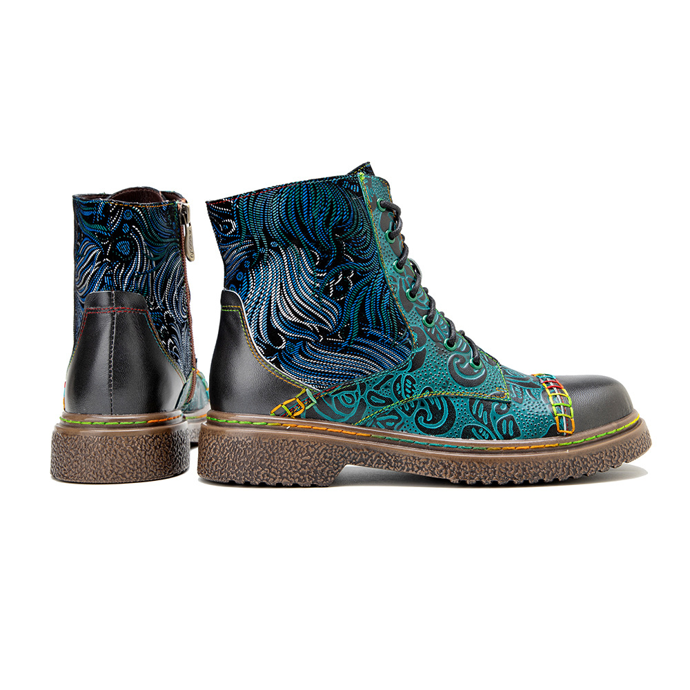 Socofy Raffan invierno tobillo - Ethnic Fabric reseña y precio